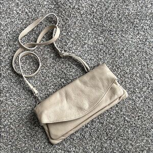 Vera Pelle Made In Italy Cream Bag | Vera Pelle | Vera Pelle Cream Leather Bag